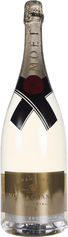 167,95 € Бесплатная доставка | Белое игристое вино Moët & Chandon Bright Night Luminoso A.O.C. Champagne шампанское Франция Pinot Noir — Пино Нуар, Chardonnay — Шардоне, Pinot Meunier — Пино Менье Бутылка Магнум 1,5 L
