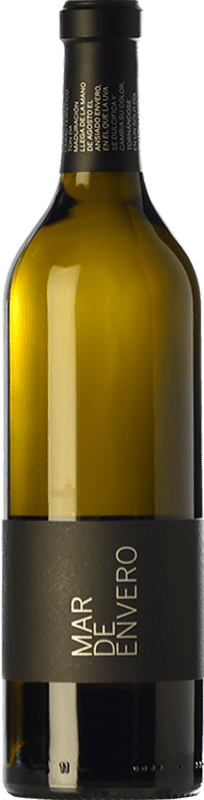 13,95 € Free Shipping | White wine Mar de Envero Barrica D.O. Rías Baixas Galicia Spain Albariño Bottle 75 cl