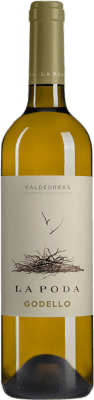 8,95 € Envio grátis | Vinho branco Palacio La Poda D.O. Valdeorras Galiza Espanha Godello Garrafa 75 cl