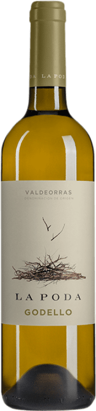 12,95 € Envío gratis | Vino blanco Palacio La Poda D.O. Valdeorras Galicia España Godello Botella 75 cl