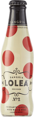 45,95 € Envoi gratuit | Boîte de 24 unités Sangria Lolea Nº 2 White Frizzante Espagne Petite Bouteille 20 cl