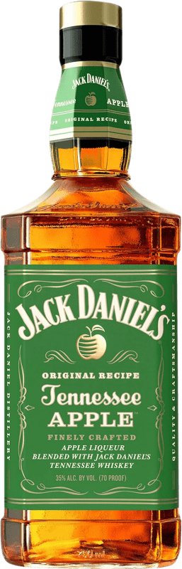 27,95 € Envío gratis | Whisky Bourbon Jack Daniel's Apple Botella 70 cl