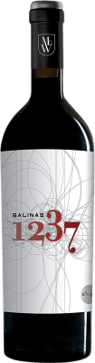 69,95 € Бесплатная доставка | Красное вино MG Wines Salinas 1237 D.O. Alicante Сообщество Валенсии Испания Cabernet Sauvignon, Monastrell, Petit Verdot бутылка 75 cl