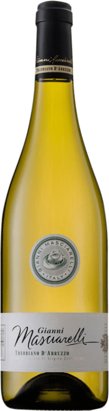 9,95 € Spedizione Gratuita | Vino bianco Masciarelli Blanco D.O.C. Montepulciano d'Abruzzo Italia Trebbiano Bottiglia 75 cl