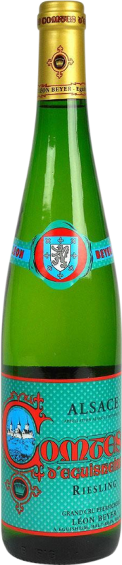 75,95 € Envio grátis | Vinho branco Léon Beyer Leon Beyer Comtes d'Eguisheim A.O.C. Alsace Alsácia França Riesling Garrafa 75 cl