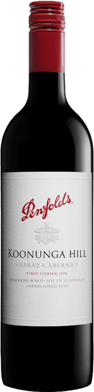12,95 € Free Shipping | Red wine Penfolds Koonunga Hill Shiraz-Cabernet Young I.G. Southern Australia Southern Australia Australia Syrah, Cabernet Sauvignon Bottle 75 cl