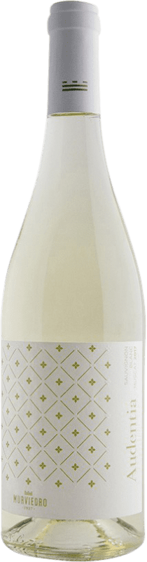 5,95 € Envío gratis | Vino blanco Murviedro Audentia D.O. Valencia Comunidad Valenciana España Chardonnay Botella 75 cl