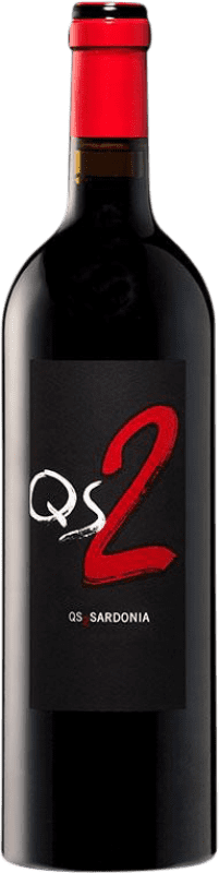 25,95 € Free Shipping | Red wine Quinta Sardonia Q2 Aged I.G.P. Vino de la Tierra de Castilla Castilla la Mancha Spain Tempranillo, Syrah, Cabernet Sauvignon, Malbec, Petit Verdot Bottle 75 cl
