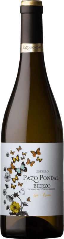 14,95 € Бесплатная доставка | Белое вино Pazo Pondal D.O. Bierzo Кастилия-Леон Испания Godello бутылка 75 cl