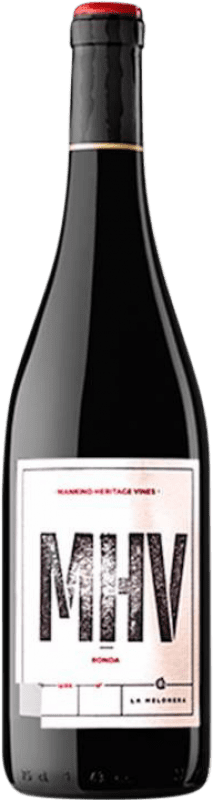 63,95 € Free Shipping | Red Wine Finca La Melonera M.H.V D.O. Sierras de Málaga Andalusia Spain Tintilla de Rota Bottle 75 cl