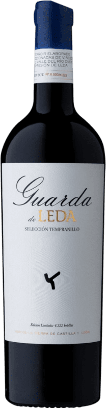 48,95 € Free Shipping | Red wine Leda Guarda I.G.P. Vino de la Tierra de Castilla Castilla la Mancha Spain Tempranillo Bottle 75 cl
