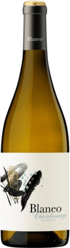 17,95 € Envio grátis | Vinho branco Pagos de Aráiz Blaneo Chardonnay Garrafa 75 cl