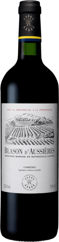 14,95 € Free Shipping | Red wine Barons de Rothschild Blason d'Aussières Languedoc-Roussillon France Syrah, Grenache, Carignan Bottle 75 cl
