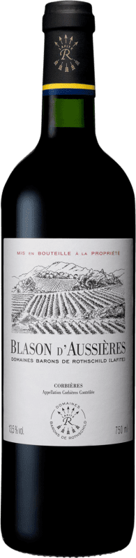 17,95 € Envio grátis | Vinho tinto Barons de Rothschild Blason d'Aussières Languedoque-Rossilhão França Syrah, Grenache, Carignan Garrafa 75 cl