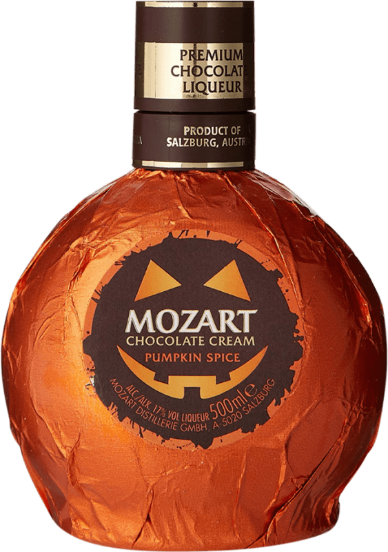 21,95 € Envoi gratuit | Crème de Liqueur Suntory Mozart Calabaza Especiada Bouteille Medium 50 cl