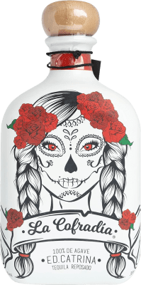 76,95 € 送料無料 | テキーラ La Cofradía Edición Catrina Reposado ボトル 70 cl