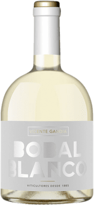 13,95 € 免费送货 | 白酒 Vicente Gandía Blanco D.O. Utiel-Requena 西班牙 Bobal 瓶子 75 cl