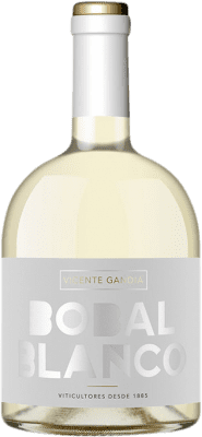 19,95 € Envio grátis | Vinho Branco Vicente Gandía Blanco D.O. Utiel-Requena Comunidade Valenciana Espanha Bobal Garrafa 75 cl