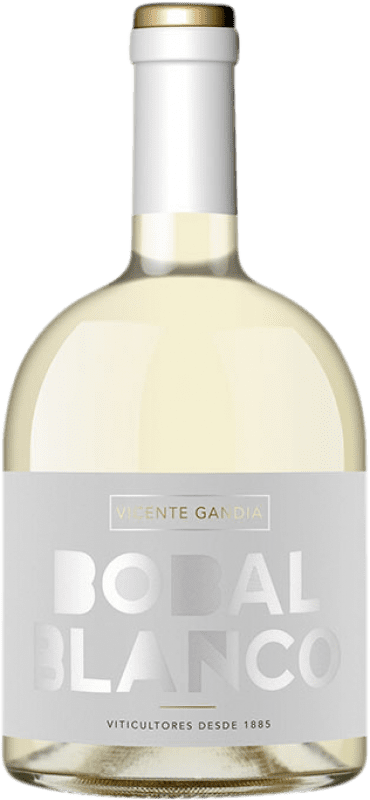 25,95 € Бесплатная доставка | Белое вино Vicente Gandía Blanco D.O. Utiel-Requena Испания Bobal бутылка 75 cl