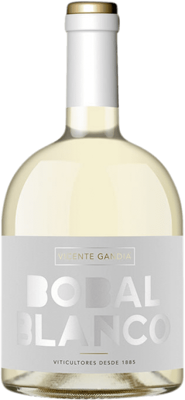 14,95 € Бесплатная доставка | Белое вино Vicente Gandía Blanc de Noirs D.O. Utiel-Requena Сообщество Валенсии Испания Bobal — Бобаль 75 cl