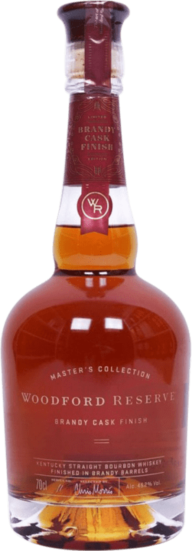 144,95 € Envoi gratuit | Whisky Bourbon Woodford Master Collection Brandy Cask Finish — Finition en Fût Réserve Kentucky États Unis Bouteille 70 cl