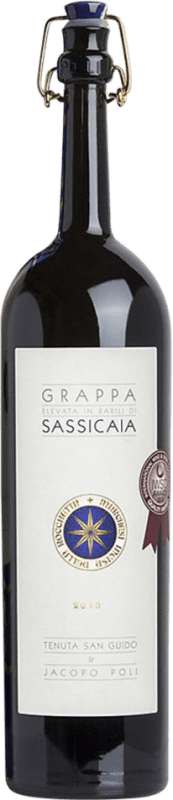 85,95 € 免费送货 | 格拉帕 Poli Sassicaia Barrica 5 岁 瓶子 Medium 50 cl