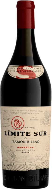 26,95 € Бесплатная доставка | Красное вино Ramón Bilbao Límite Sur D.O.Ca. Rioja Ла-Риоха Испания Grenache бутылка 75 cl