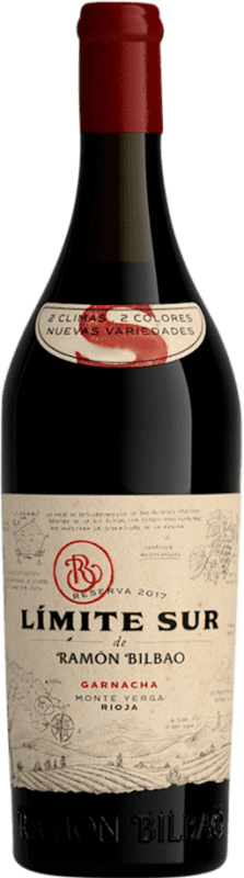 28,95 € Envoi gratuit | Vin rouge Ramón Bilbao Límite Sur D.O.Ca. Rioja La Rioja Espagne Grenache Bouteille 75 cl