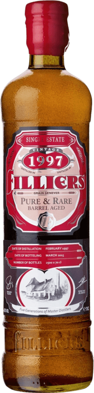 36,95 € Бесплатная доставка | Джин Gin Filliers Vintage 1997 бутылка 70 cl