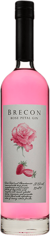 31,95 € Бесплатная доставка | Джин Penderyn Brecon Rose Petal Gin бутылка 70 cl