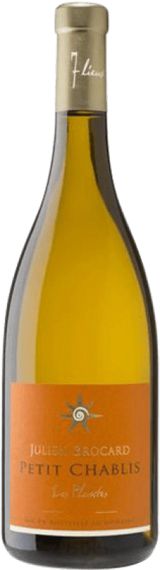 34,95 € Spedizione Gratuita | Vino Bianco Julien Brocard A.O.C. Petit-Chablis Borgogna Francia Chardonnay 75 cl