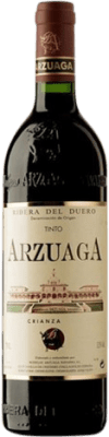 16,95 € 送料無料 | 赤ワイン Arzuaga 高齢者 D.O. Ribera del Duero カスティーリャ・イ・レオン スペイン Tempranillo, Merlot, Cabernet Sauvignon ハーフボトル 37 cl