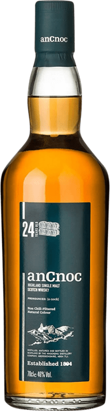 124,95 € 免费送货 | 威士忌单一麦芽威士忌 anCnoc Knockdhu Ancnoc 24 岁 瓶子 70 cl