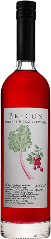 31,95 € Бесплатная доставка | Джин Penderyn Brecon Rhubarb & Craberry Gin бутылка 70 cl