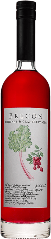 33,95 € Envoi gratuit | Genièvre Gin Penderyn Brecon Royaume-Uni 70 cl Cranberry — Canneberges, Rhubarb — Rhubarbe