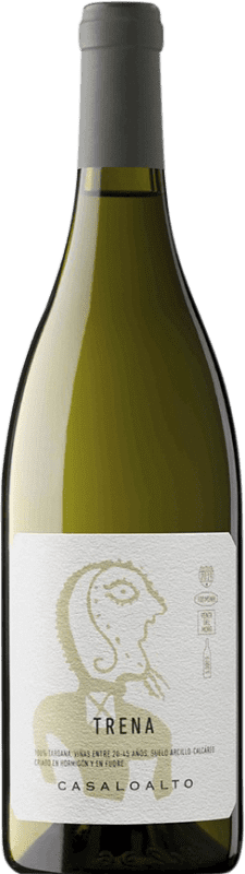 8,95 € Envío gratis | Vino Blanco Finca Casa Lo Alto Trena Tardana D.O. Valencia Comunidad Valenciana España 70 cl