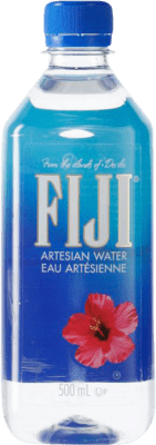 119,95 € Envio grátis | Caixa de 24 unidades Água Fiji Artesian Water Pet Garrafa Medium 50 cl