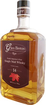 92,95 € Envío gratis | Whisky Single Malt Glen Breton Canadá 14 Años Botella 70 cl