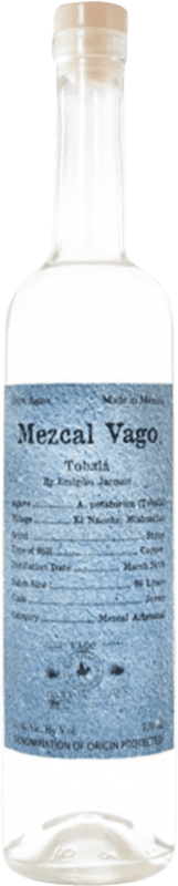 132,95 € 送料無料 | Mezcal Vago Artesanal Tobala Ensamble Emigdio Jarquín Ramírez ボトル 70 cl