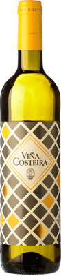 10,95 € Бесплатная доставка | Белое вино Viña Costeira D.O. Ribeiro Галисия Испания Godello, Loureiro, Treixadura, Albariño бутылка 70 cl