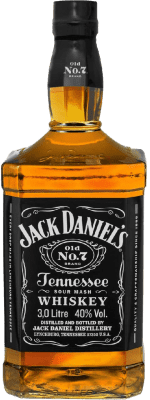 123,95 € Envoi gratuit | Whisky Bourbon Jack Daniel's Old Nº 7 États Unis Bouteille Spéciale 3 L