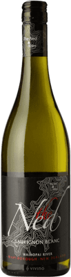 16,95 € 免费送货 | 白酒 Marisco Vineyards The Ned Waihopai River I.G. Marlborough 马尔堡 新西兰 Sauvignon White 瓶子 75 cl