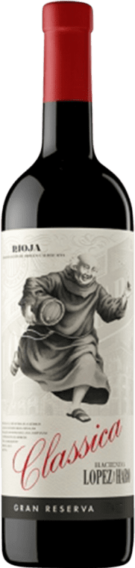 36,95 € Envoi gratuit | Vin Rouge Hacienda López de Haro Grande Réserve D.O.Ca. Rioja La Rioja Espagne Tempranillo, Graciano Bouteille 75 cl