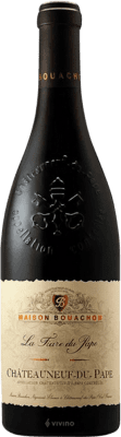 39,95 € Spedizione Gratuita | Vino Rosso Bouachon A.O.C. Châteauneuf-du-Pape Francia Garnacha — Grenache 75 cl