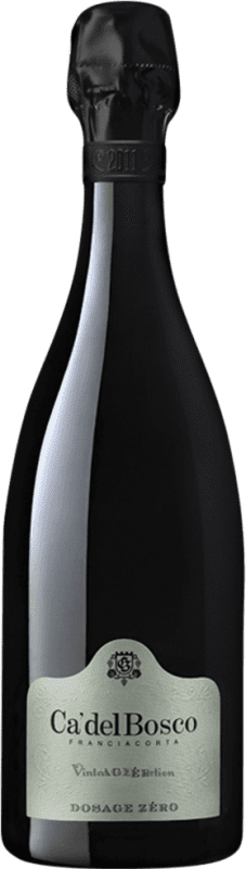 66,95 € Free Shipping | White sparkling Ca' del Bosco Zero Dosage D.O.C.G. Franciacorta Italy Pinot Black, Chardonnay, Pinot White Bottle 75 cl