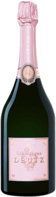 75,95 € Spedizione Gratuita | Spumante rosato Deutz Rose Brut A.O.C. Champagne champagne Francia Pinot Nero, Chardonnay Bottiglia 75 cl