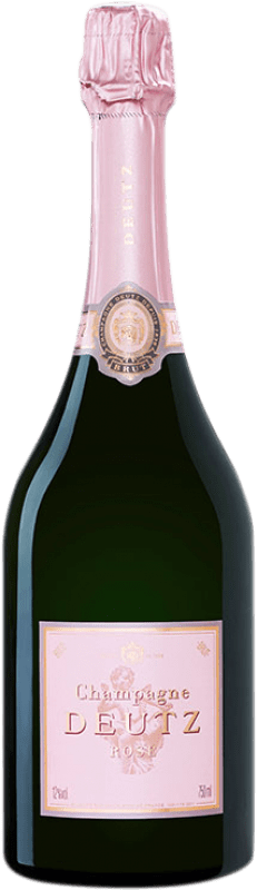 85,95 € 送料無料 | ロゼスパークリングワイン Deutz Rose Brut A.O.C. Champagne シャンパン フランス Pinot Black, Chardonnay ボトル 75 cl