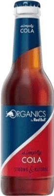 37,95 € Free Shipping | 24 units box Soft Drinks & Mixers Red Bull Energy Drink Simply Cola Organics Cristal Small Bottle 25 cl