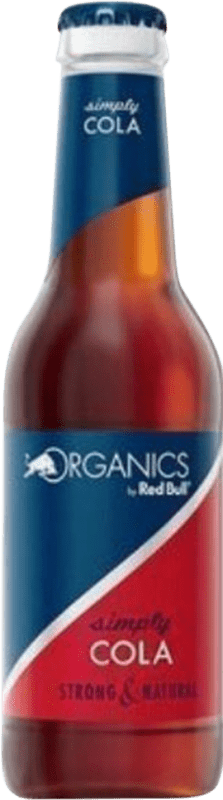 39,95 € Envío gratis | Caja de 24 unidades Refrescos Red Bull Energy Drink Simply Cola Austria Organic — Ecológico Botellín 25 cl Vidrio