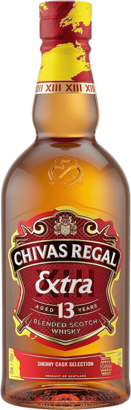 45,95 € Spedizione Gratuita | Whisky Blended Chivas Regal Extra Regno Unito 13 Anni 70 cl
